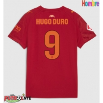 Camiseta Valencia Hugo Duro #9 Visitante Equipación 2025-26 manga corta
